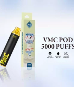 VMC 5000 puff Fresh Milk นมหมี