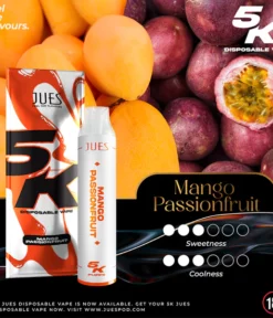 jues 5000 puff mango passion fruit