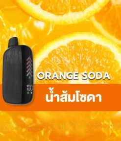 relx novo 14000 puff Orange Soda