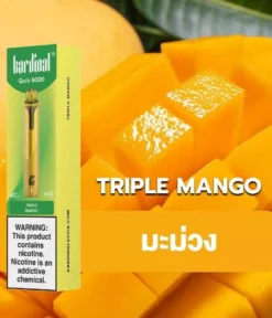 Ks Quik 6000 Puff Triple Mango (มะม่วง)