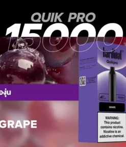 Pod Ks Quik Pro 15000 Puff Grape (องุ่น)