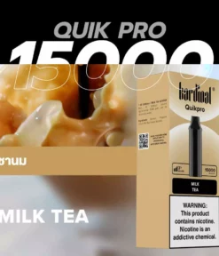 Pod Ks Quik Pro 15000 Puff Milk Tea (ชานม)