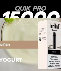 Pod Ks Quik Pro 15000 Puff Yogurt (โยเกิร์ต)